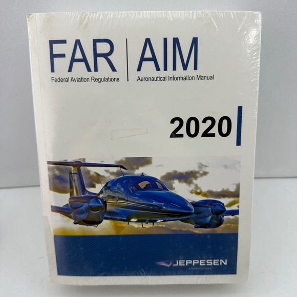 Jeppesen Other - FAR AIM 2020 Federal Aviation Reg‎ Aeronautical Information Manual NEW Sealed